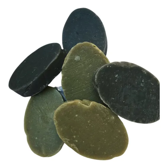 Sabão (sabonete) Artesanal, Argilas, Natural, 70gr, 6 Unids Foto 1