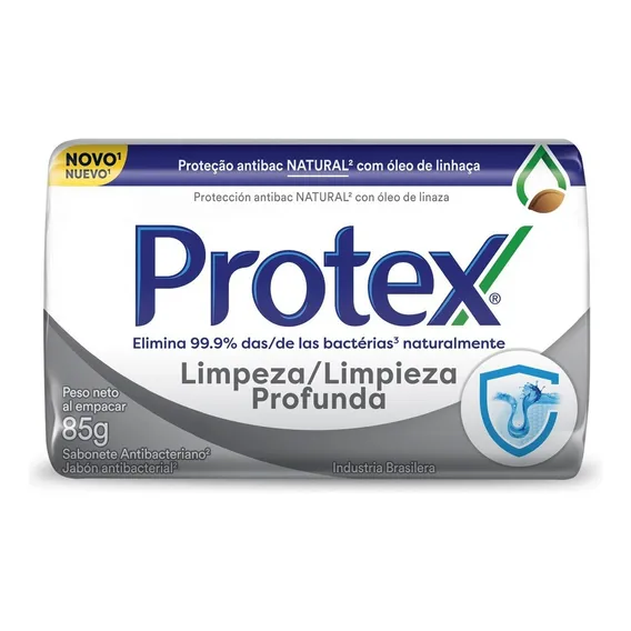 Sabonete Antibacteriano em Barra Protex Limpeza Profunda 85g Foto 1
