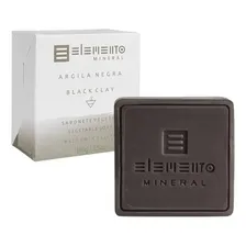 Sabonete Argila Negra 100 Gr - Elemento Mineral Foto  mini 1