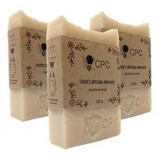 Sabonete Artesanal Clareador De Arroz 110g Kit Com 3 Foto  mini 1