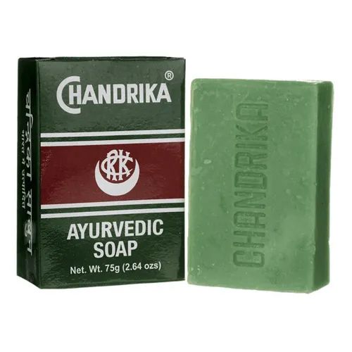 Sabonete Ayurvedico Chandrika 75 Gr Foto 1