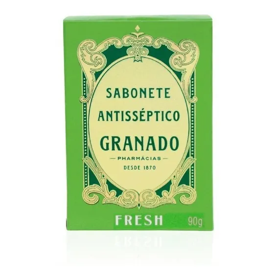 Sabonete Barra Antisséptico Fresh 90g Granado kit 5 unidades Foto 1