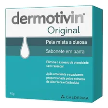 Sabonete Barra Dermotivin Original Caixa 90g Foto  mini 1