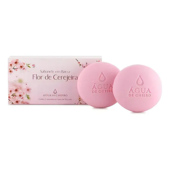Sabonete Barra Flor De Cerejeira 90g Foto 1