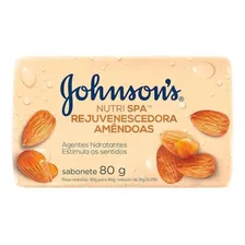 Sabonete Barra Johnsons Nutri Spa Reparadora Amêndoas 80g Foto  mini 1