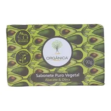 Sabonete Barra Puro Vegetal Abacate & Oliva Orgânica Envoltório 90g Foto  mini 1