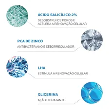 Sabonete Facial Effaclar Concentrado Para Pele Oleosa E Acneica Em Barra 70g La Roche-Posay Foto mini 4