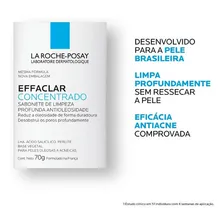 Sabonete Facial Effaclar Concentrado Para Pele Oleosa E Acneica Em Barra 70g La Roche-Posay Foto mini 3