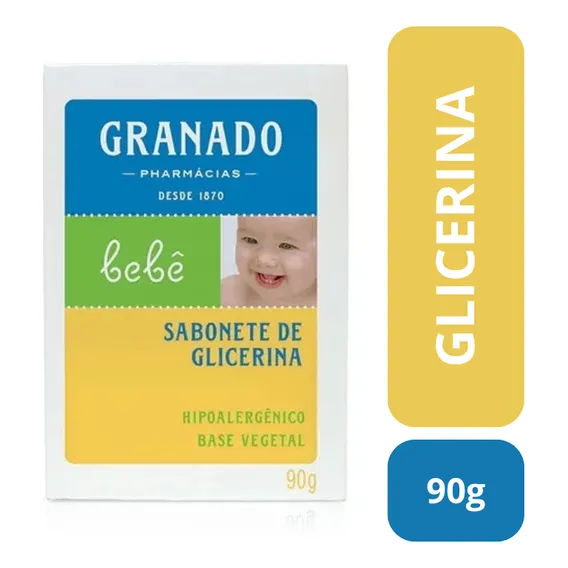 Sabonete Glicerina Bebe 90g Granado Foto 1