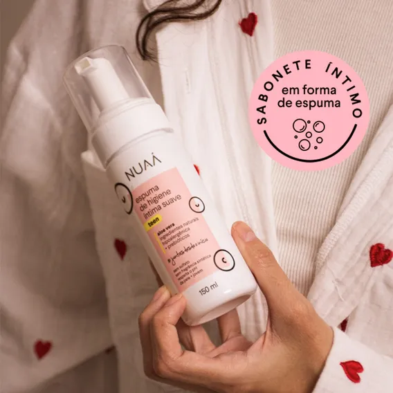 Sabonete Íntimo Em Forma De Espuma Teen 150ml | Nuaá Foto 1