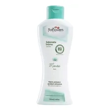 Sabonete Intimo Hot Flowers aroma menta 130ml Foto mini 1