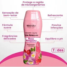 Sabonete Intimo Rosa Mosqueta 200g Rhenuks Foto mini  3