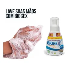 Sabonete Liquido Antisséptico Biogex 250ml Nutriex Foto mini  2