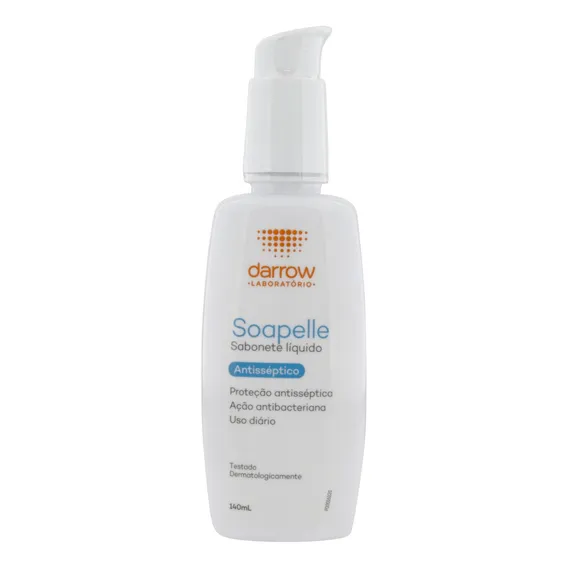 Sabonete Líquido Antisséptico Soapelle Frasco 140ml Foto 1