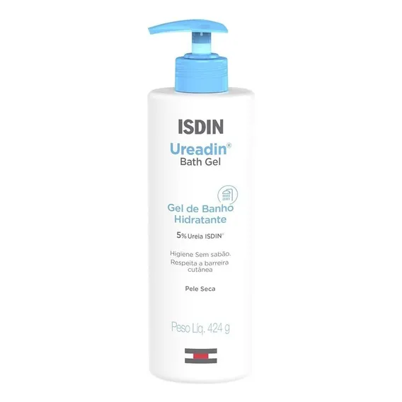 Sabonete Líquido Corporal Hidratante Ureadin Bath Gel 424g Isdin Foto 1