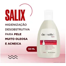 Sabonete Líquido Facial Para Acne Dermotivin Salix 120ml Foto mini 2