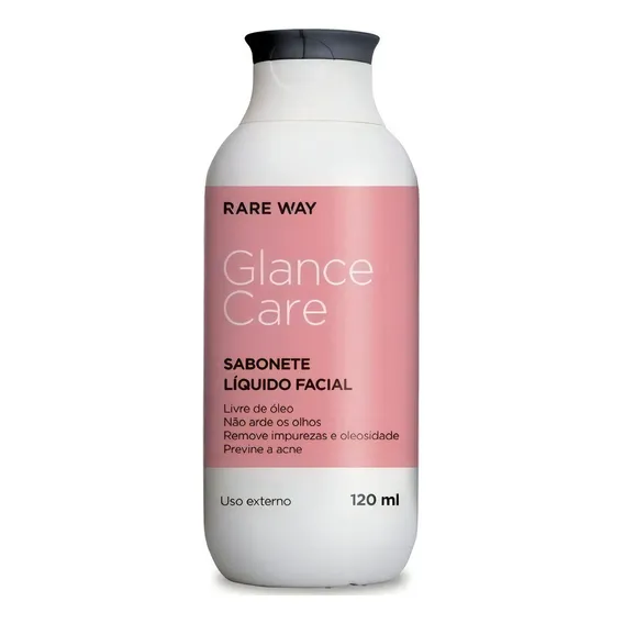 Sabonete Liquido Facial Pele 120ml Limpa E Suave Glance Foto 1