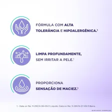 Sabonete Líquido Facial Pele Seca Dermotivin Soft 300ml Foto mini 4
