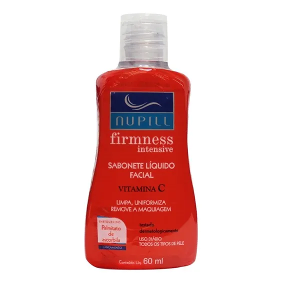 Sabonete Líquido Facial Vitamina C 60ml Nupil Foto 1