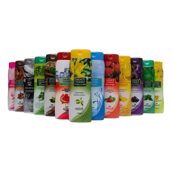 Sabonete Liquido Intimo Apinil 20 Unidades Atacado Foto 1