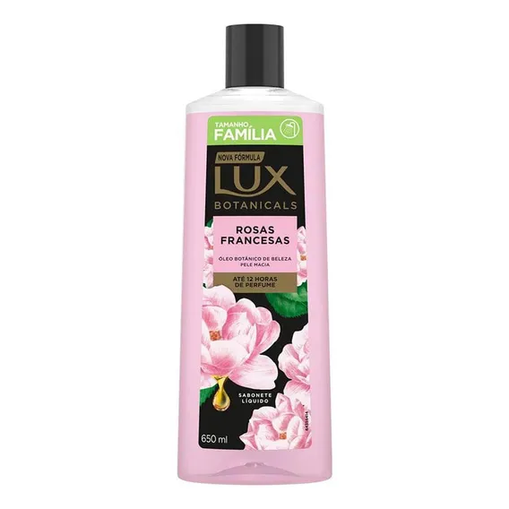 Sabonete Líquido Lux Botanicals Rosas Francesas 650ml Foto 1