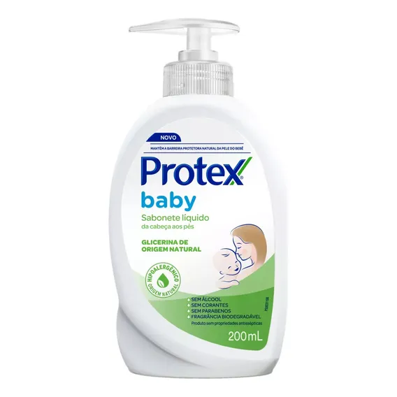 Sabonete líquido Protex Baby fragrância protex baby glicerina 200 Foto 1