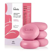 Sabonete Natura Tododia framboesa e pimenta rosa 5 unidades de 90g Foto mini 1