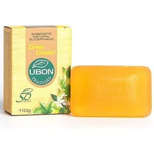 Sabonete Natural Glicerinado de Lima Limão Ubon 110g Foto  mini 1