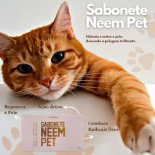 Sabonete Neem Pet 120gr Para Cães E Gatos Openeem - 2 Unid Foto mini 3