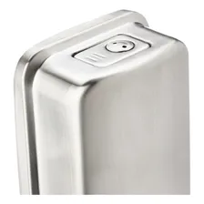 Saboneteira Biovis Manual de parede em Aço Inox Escovado 1300ml com visor Foto mini  2