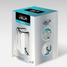 Saboneteira Biovis Manual de parede em Aço Inox Escovado 1300ml com visor Foto mini 4