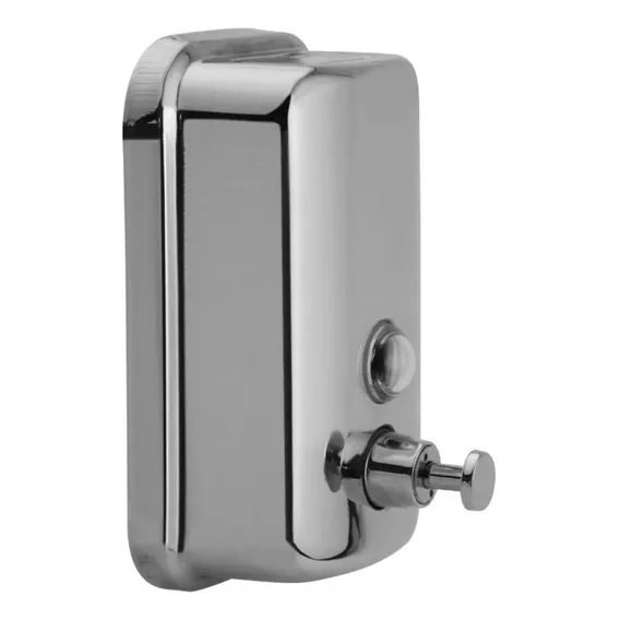 Saboneteira Dispenser Sabonete Liquido / Álcool Gel Aço Inox Foto 1
