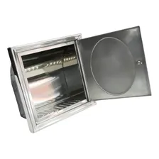 Saboneteira Embutir Parede Aço Inox 15x15cm Moldenox Foto mini 3