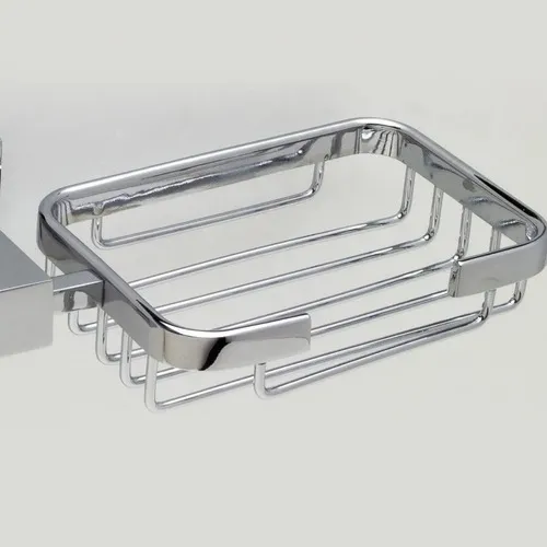 Saboneteira Parede Aço Inox Polido Porta Sabonete Paris Cor Cromado Foto 1
