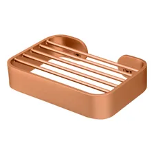 Saboneteira Parede Soft Rose Gold Fani Foto mini 1