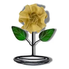 Saboneteira Porta Sabão Sabonete Ferro Artesanal Cor Bege Foto  mini 1