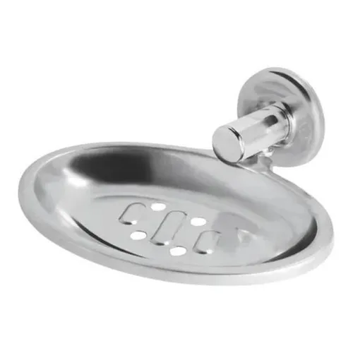 Saboneteira Porta Sabonete Parede Aço Inox Cromado Foto 1