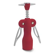 Saca Rolha Abridor Vermelho Emborrachado Sommelier Hercules Foto  mini 1