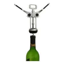Saca Rolhas Abridor De Vinhos Luxo 18cm - Mimo Style Foto mini 3