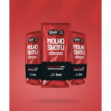 Sachê Molho Shoyu Tradicional - 1 Caixa Com 200 Unidades Foto mini  3