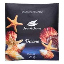 Sachê Perfumado Oceano 25g - Amazônia Aromas Foto  mini 1