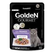 Sache Golden Gatos Filhotes Frango 70g Foto mini 1