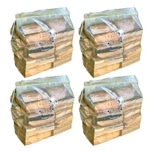 Saco 32kg Lenha Eucalipto Ideal Lareira Churrasqueira Forno Foto mini 1