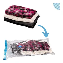 Saco A Vacuo 70x110 Kit C 2 Grande Edredom Roupa Bag Espaço Foto mini 4