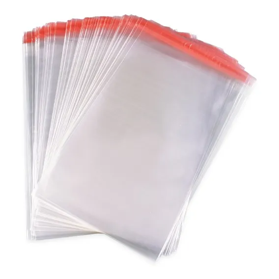 Saco Adesivado Plástico Transparente Pp 30x40 100unidades Foto 1