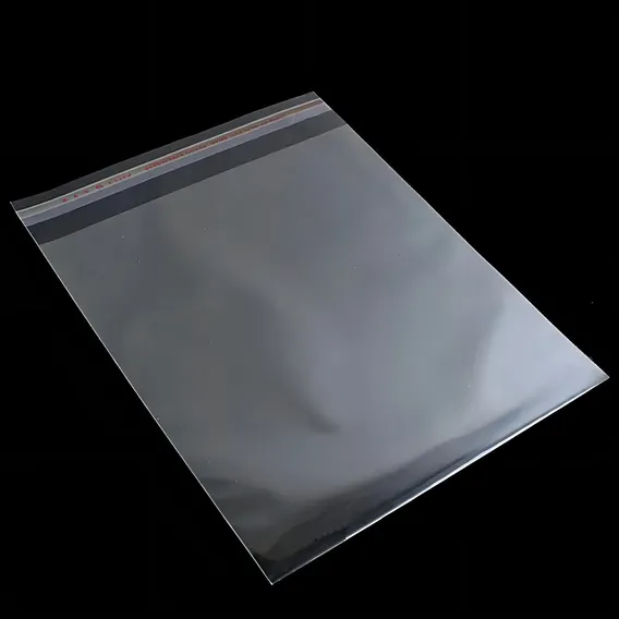 Saco Adesivado Transparente Saquinho Bopp 8x15cm 100un Foto 1