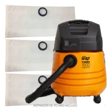 Saco Aspirador Pó Wap Turbo 1600 Descartavel Kit C/09 Refil Foto  mini 1