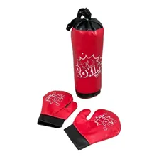 Saco Boxe Infantil Com Luvas Bw174 Foto mini  2