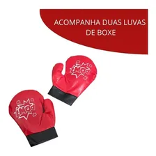 Saco Boxe Infantil Com Luvas Bw174 Foto mini  3