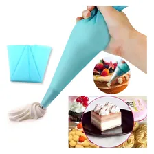 Saco Confeitar Profissional Silicone Reutilizável - 2 Sacos Foto mini 2